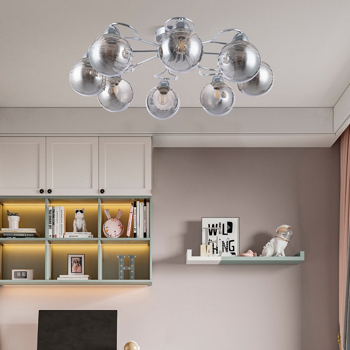 Потолочная люстра arte milano amalfi-329207 329207/8 cr