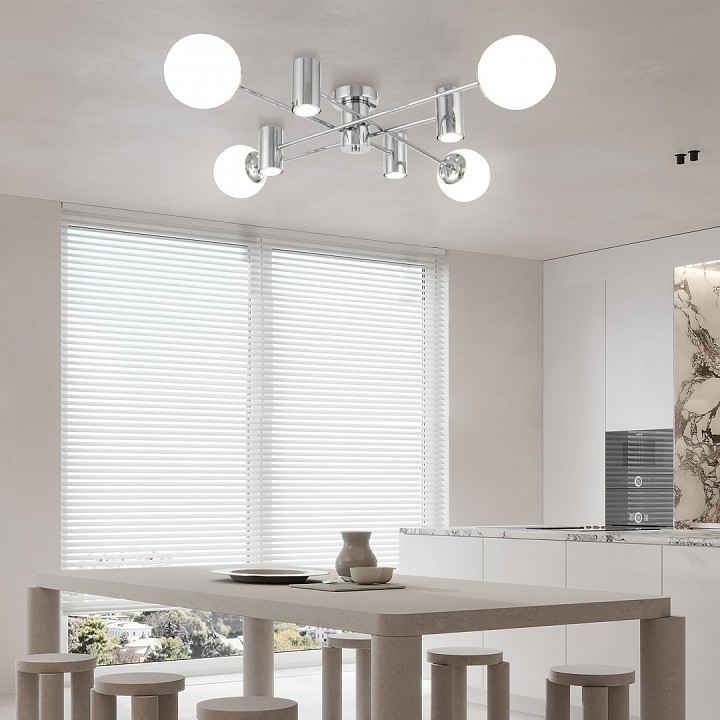 Потолочная люстра arte milano napoli-5854 335854/4+4 cr