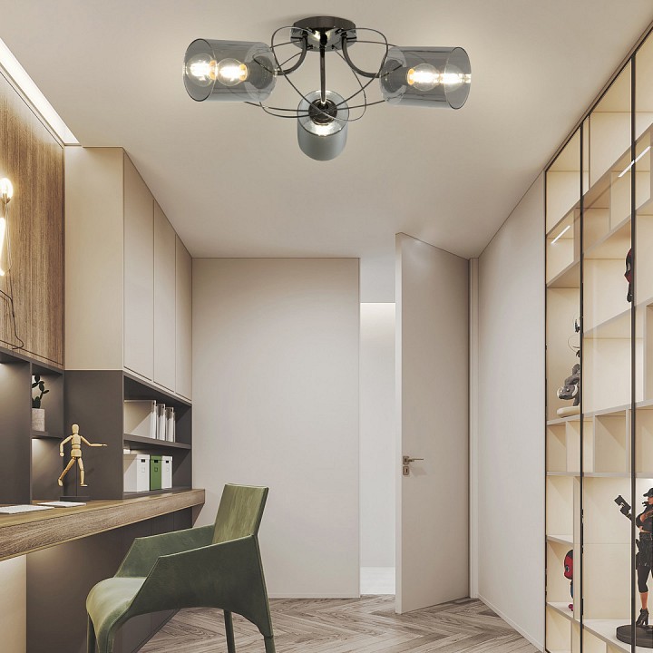 Потолочная люстра arte milano napoli-6336 336336/3 bk