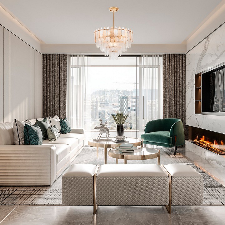 Люстра на штанге arte milano sorrento-1309 371309/8/300/500 gd