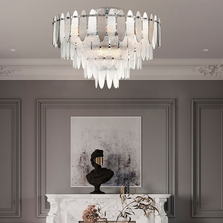 Люстра на штанге arte milano sorrento-1309 371309/9/40/580 cr