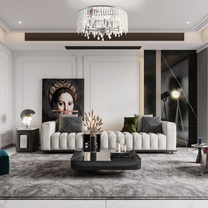 Потолочная люстра arte milano sorrento-2509 372509/8/590 cr