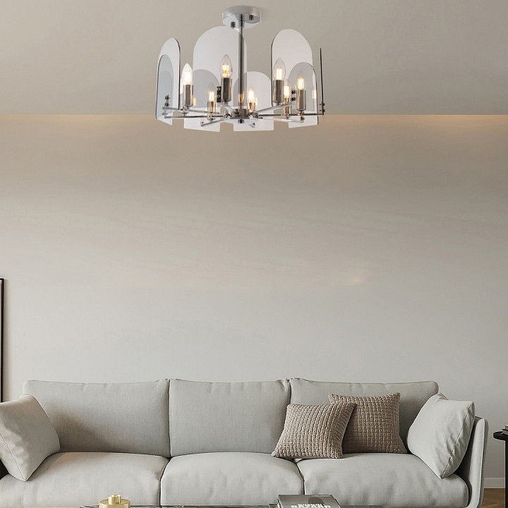 Люстра на штанге arte milano sorrento-7309 377309/8/480 cr