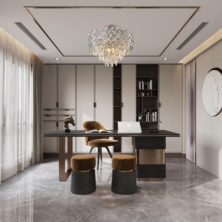 Люстра на штанге arte milano sorrento-8019 378019/7/50/470 cr