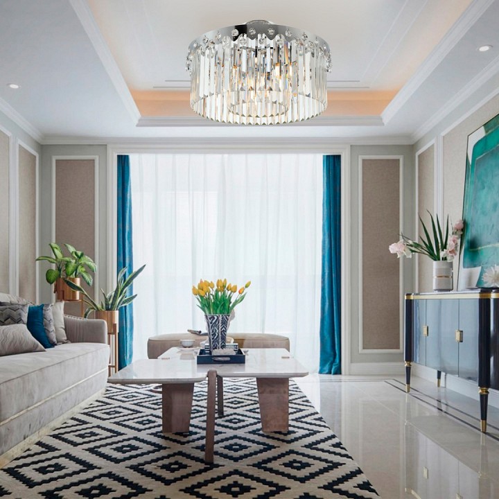 Потолочная люстра arte milano sorrento-8909 378909/6/50/490 cr