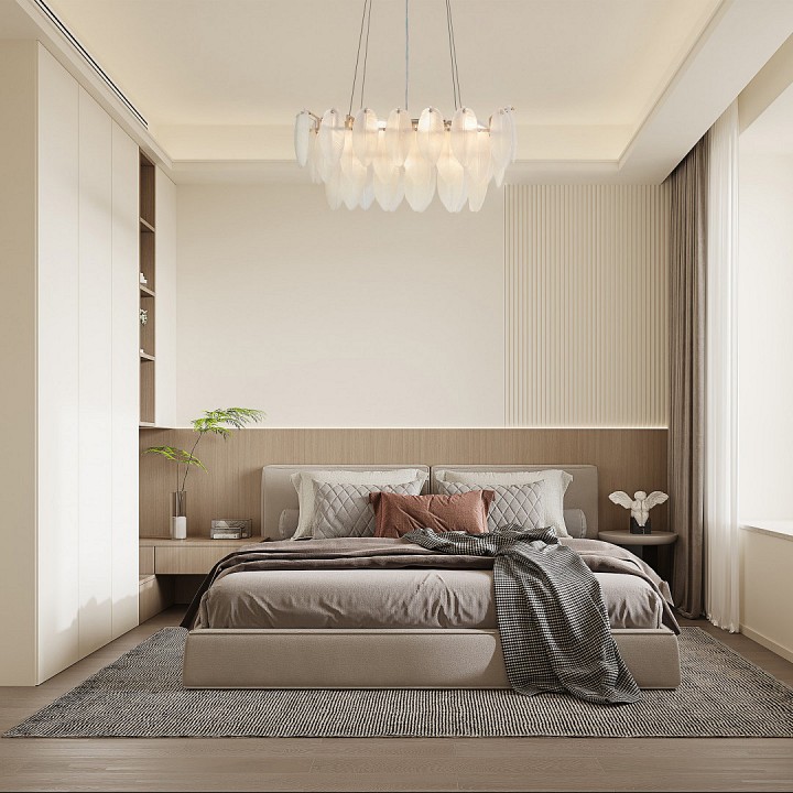 Подвесная люстра arte milano am-4653 4653.l750.h240.e14.12 g