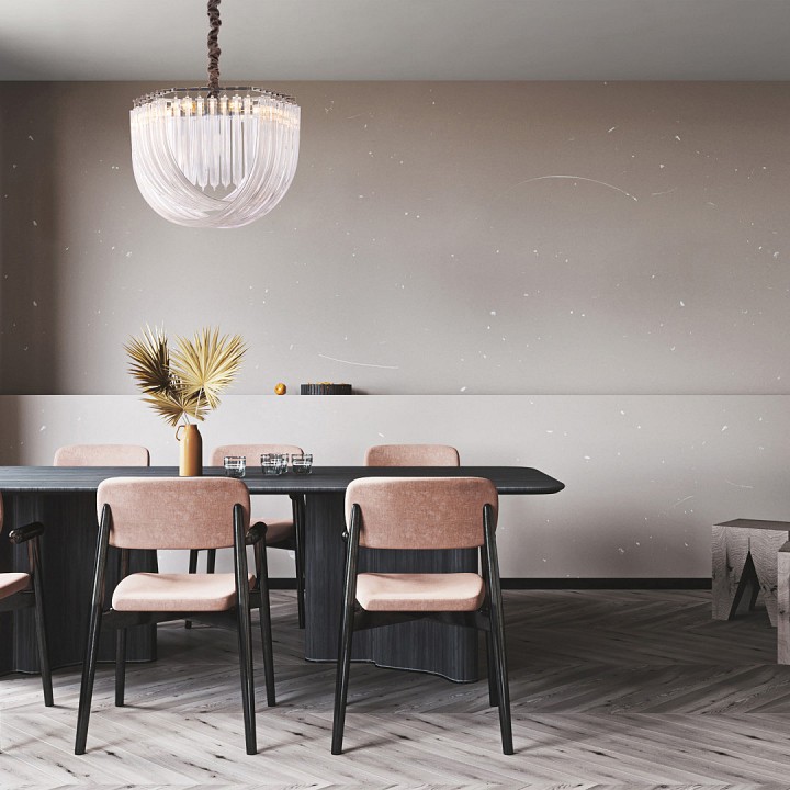 Подвесная люстра arte milano am-97378 s.97378.d500.h380.e14.6 ni