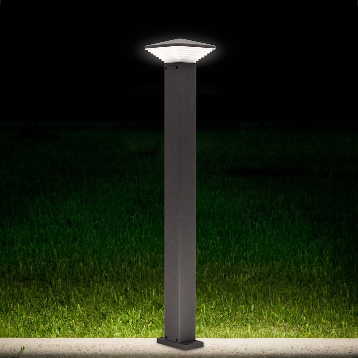 Наземный низкий светильник citilux clu02 clu02b