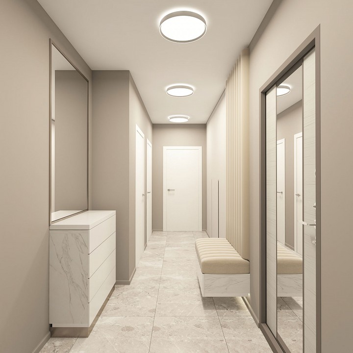 Накладной светильник denkirs plato dk6510-wh