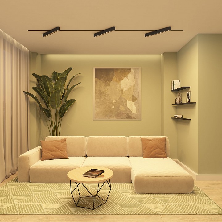 Накладной светильник denkirs edder dk6634-bk