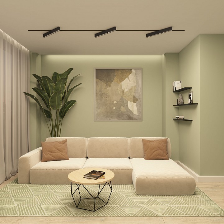 Накладной светильник denkirs edder dk6644-bk