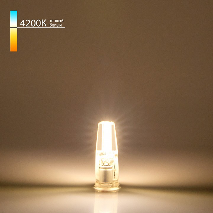 Лампа светодиодная elektrostandard g4 led g4 3вт 4200k a049615