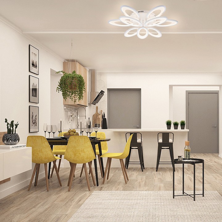 Потолочная люстра escada ecla 10242/9led