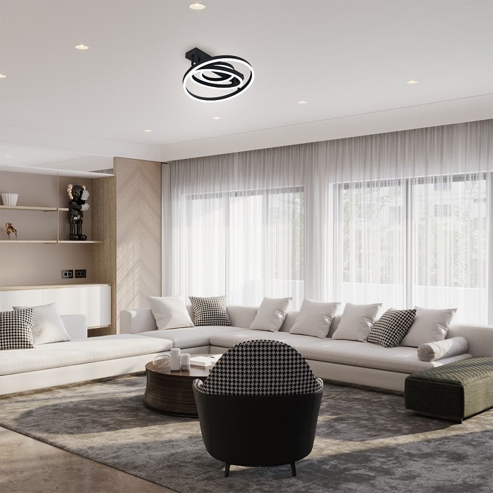 Потолочная люстра escada enke 10266/3led