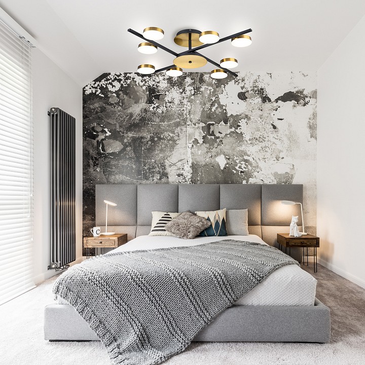 Люстра на штанге escada alcor 10266/8led