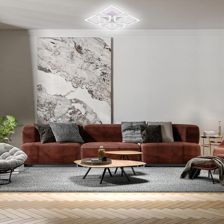 Потолочная люстра escada aquarius 10287/8led bl