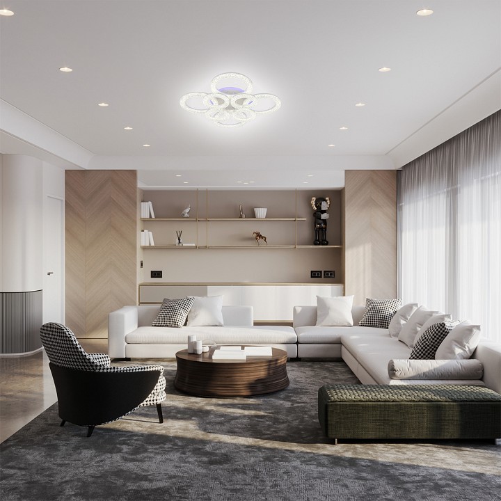Потолочная люстра escada alunit 10296/8led bl