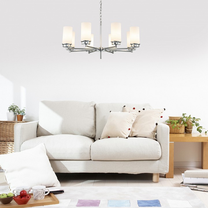 Подвесная люстра escada legacy 2119/8s chrome