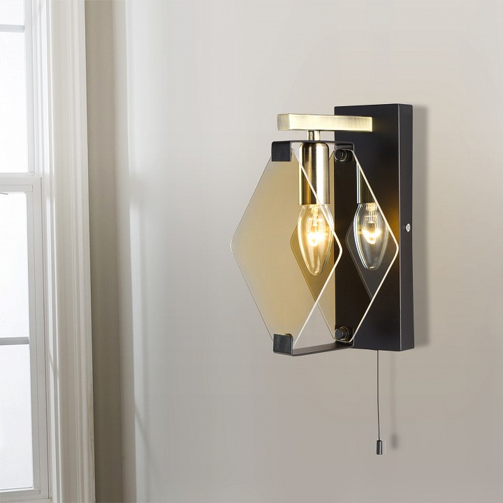 Бра eurosvet aragon 60116/1 черный