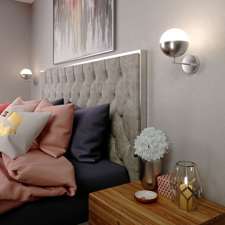 Бра eurosvet nuvola 70129/1 хром