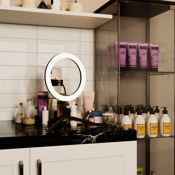 Настольная лампа кольцевая gauss ring light rl002