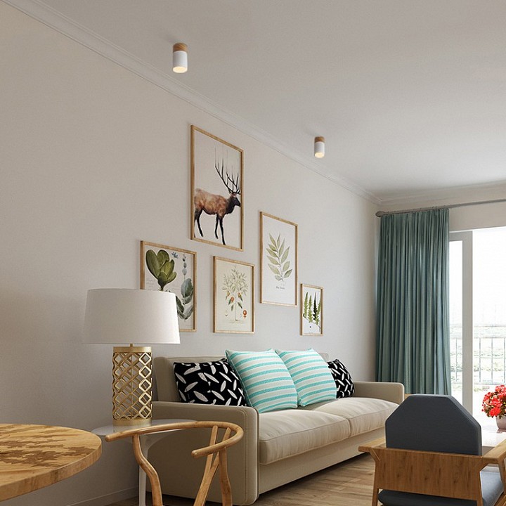 Накладной светильник imperiumloft wood woodl01