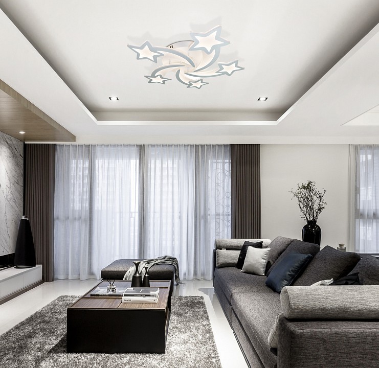 Потолочная люстра natali kovaltseva smart home led lamps 81213