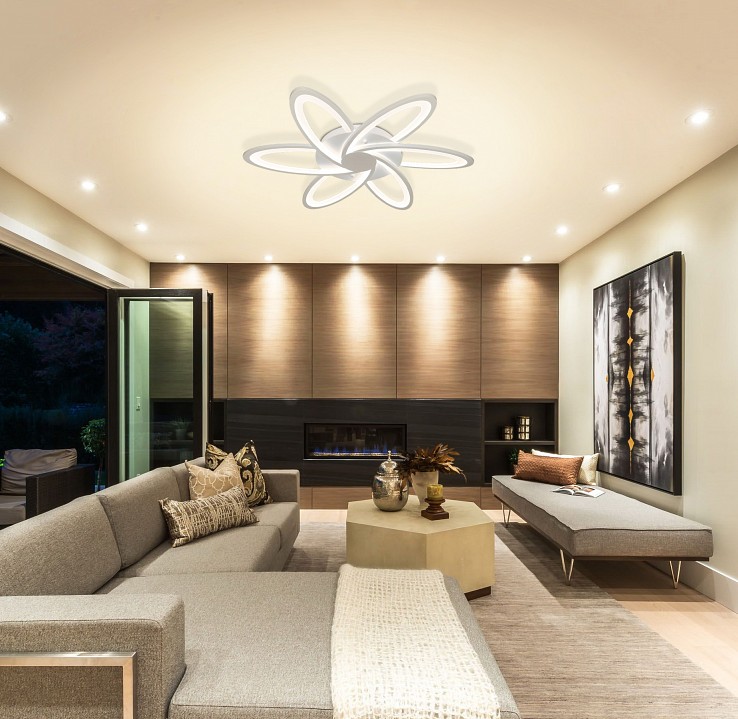 Потолочная люстра natali kovaltseva smart home led lamps 81217
