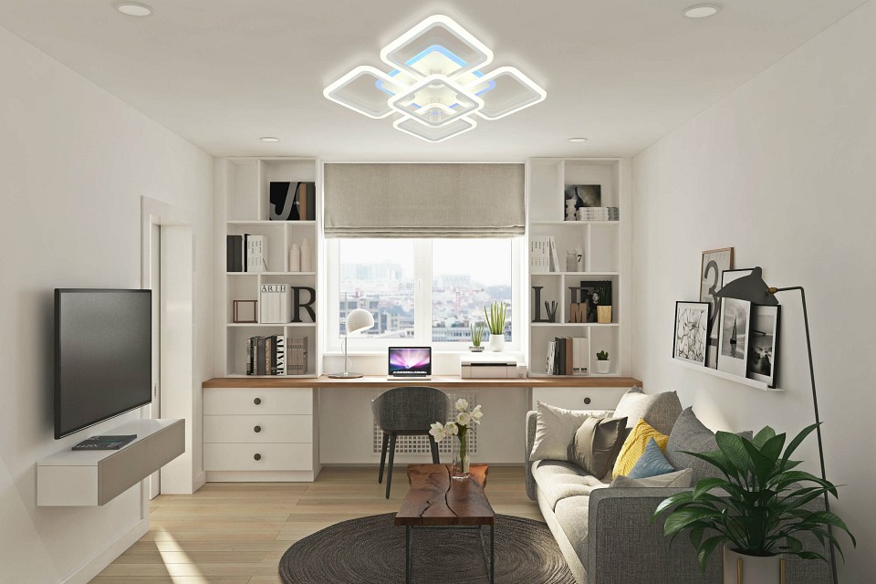 Потолочная люстра natali kovaltseva spektr led lamps 81138