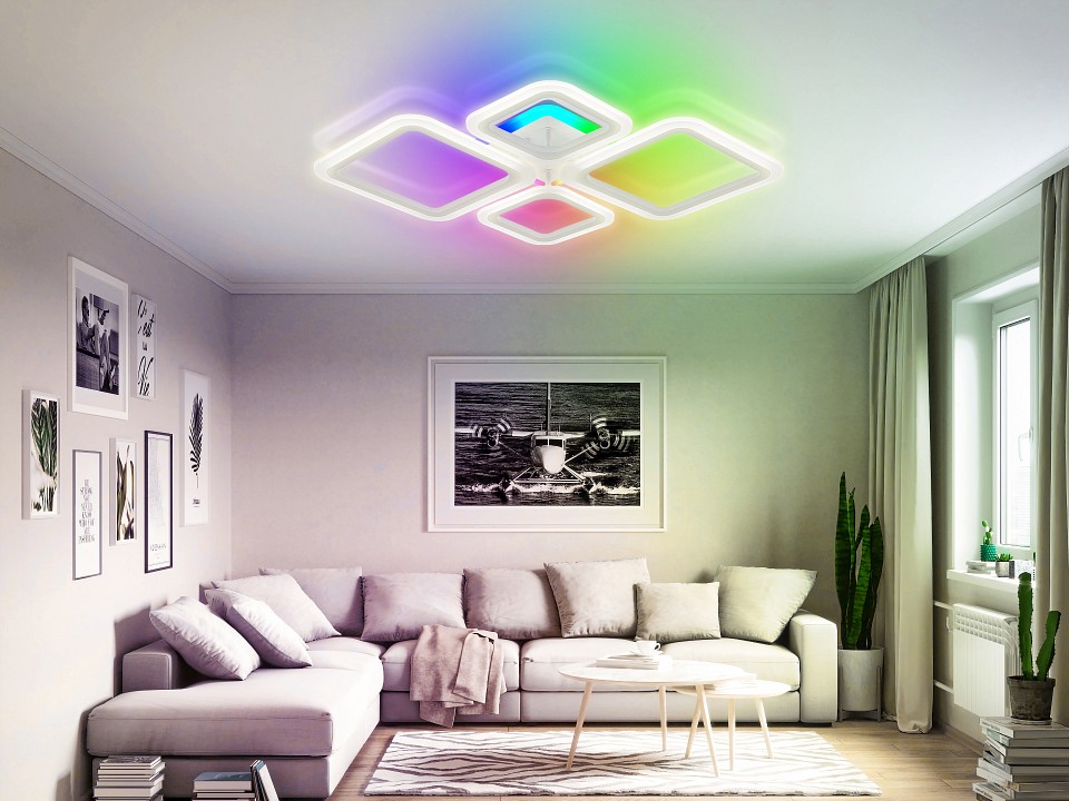 Потолочная люстра natali kovaltseva spektr led lamps 81421