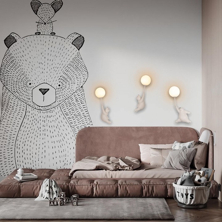 Накладной светильник loft it teddy 10030w/c