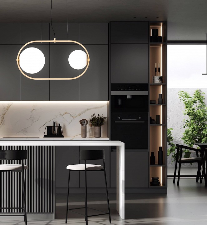Подвесной светильник lumina deco ldp ldp 1210-2 bk