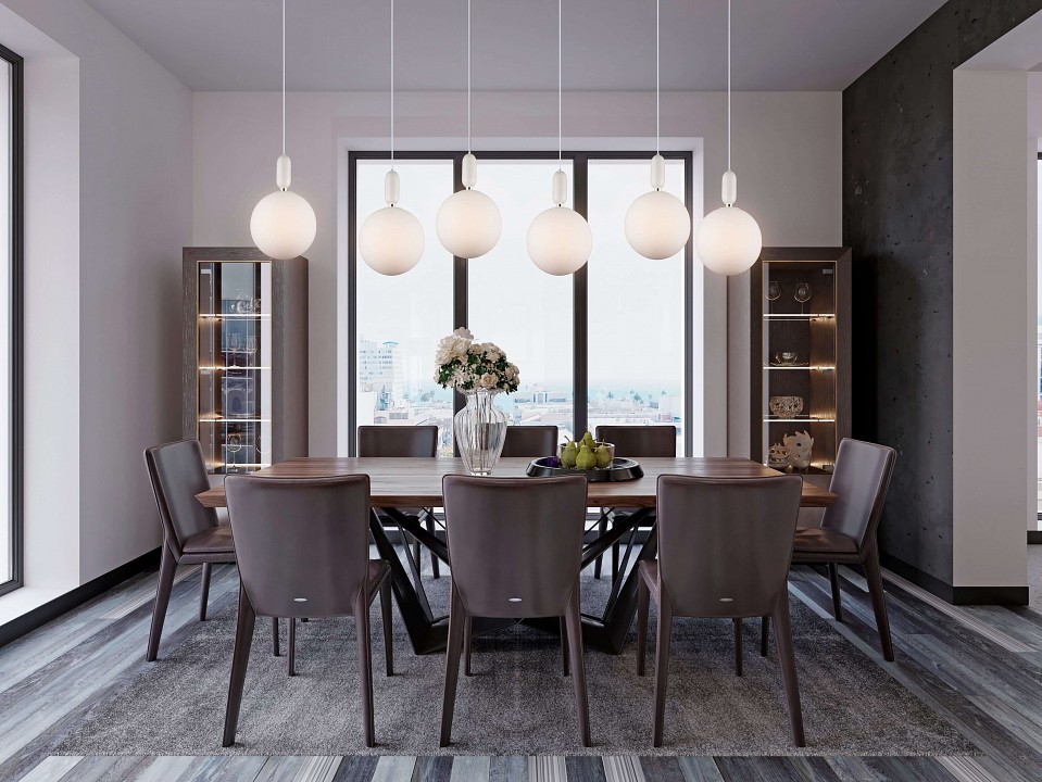 Подвесной светильник lumina deco orito ldp 1219-300 wt+wt