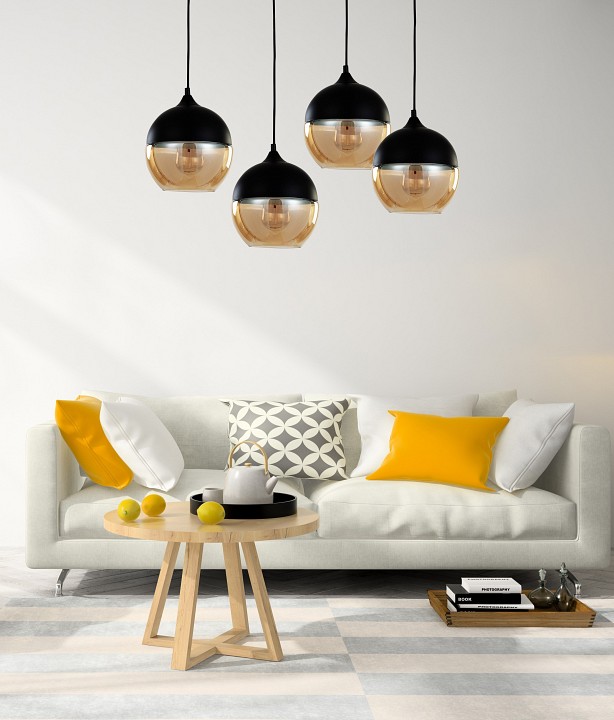 Подвесной светильник lumina deco albion ldp 6805 bk+tea