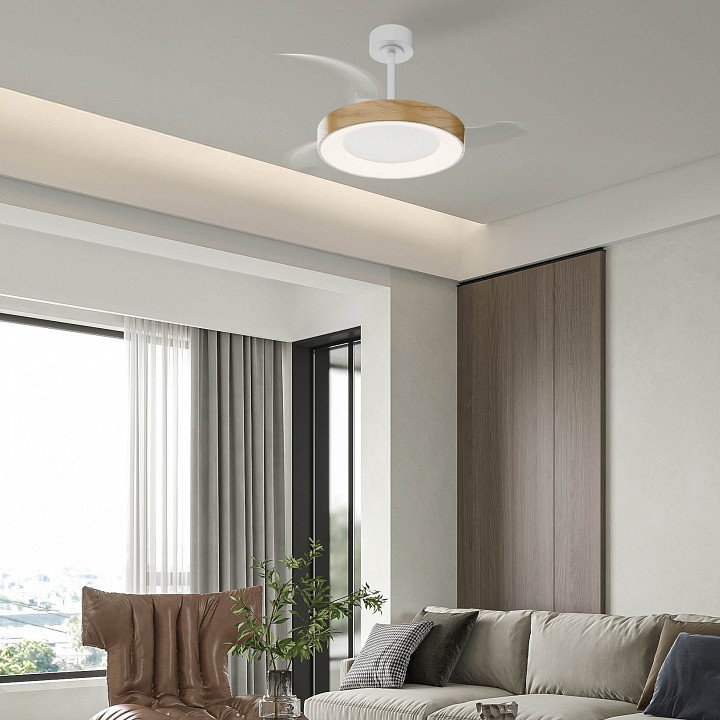 Светильник с вентилятором mantra niseko fan 9013