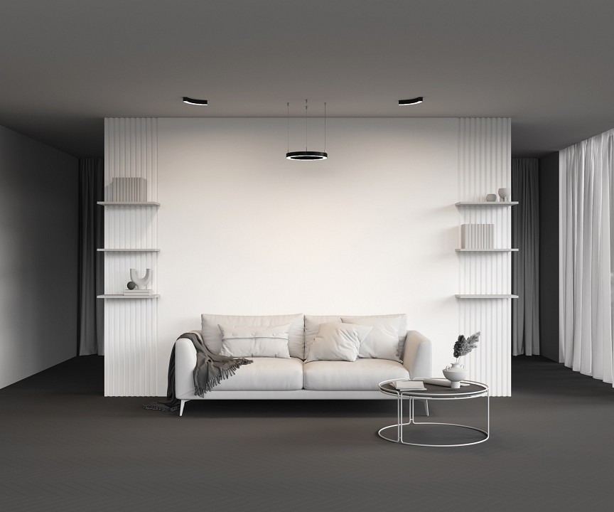 Профиль накладной maytoni led strip alm-3535r-b-d-90°-0.3m