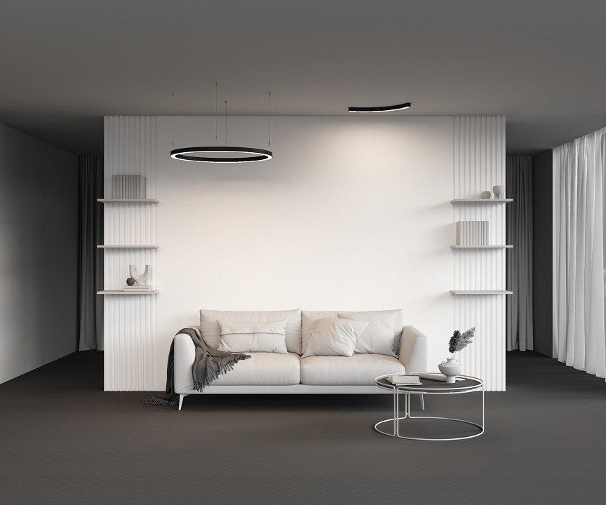 Профиль накладной maytoni led strip alm-3535r-b-d-90°-0.8m