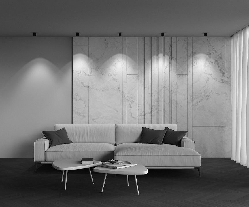Накладной светильник maytoni alfa led c064cl-5w2.7k-sq-b