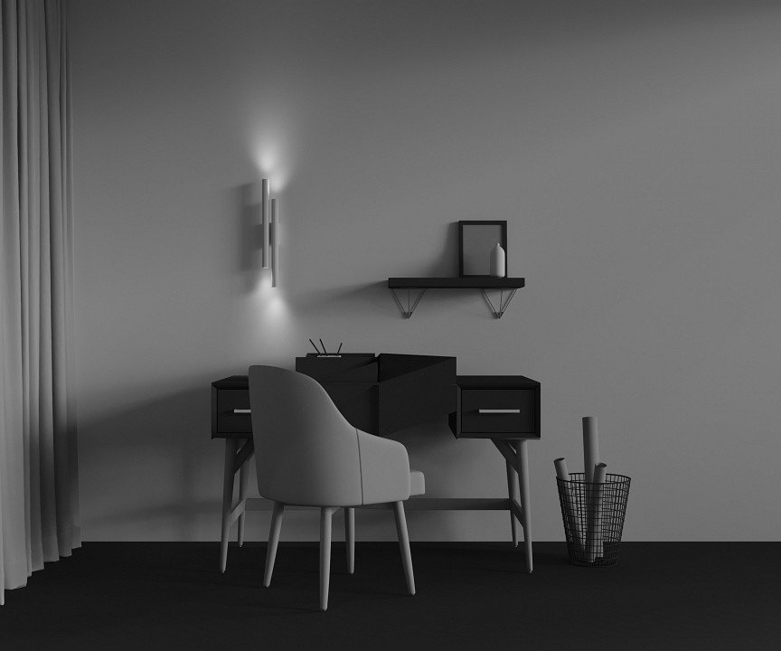 Бра maytoni calipso c082wl-24w2.7k-w