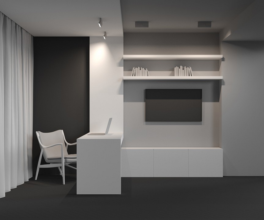 Накладной светильник maytoni basis rot c133cl-12w4k-w