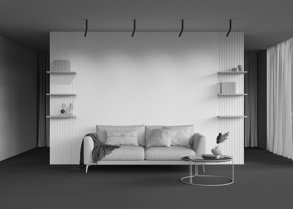 Светильник на штанге maytoni focus t c142cl-6w4k-b