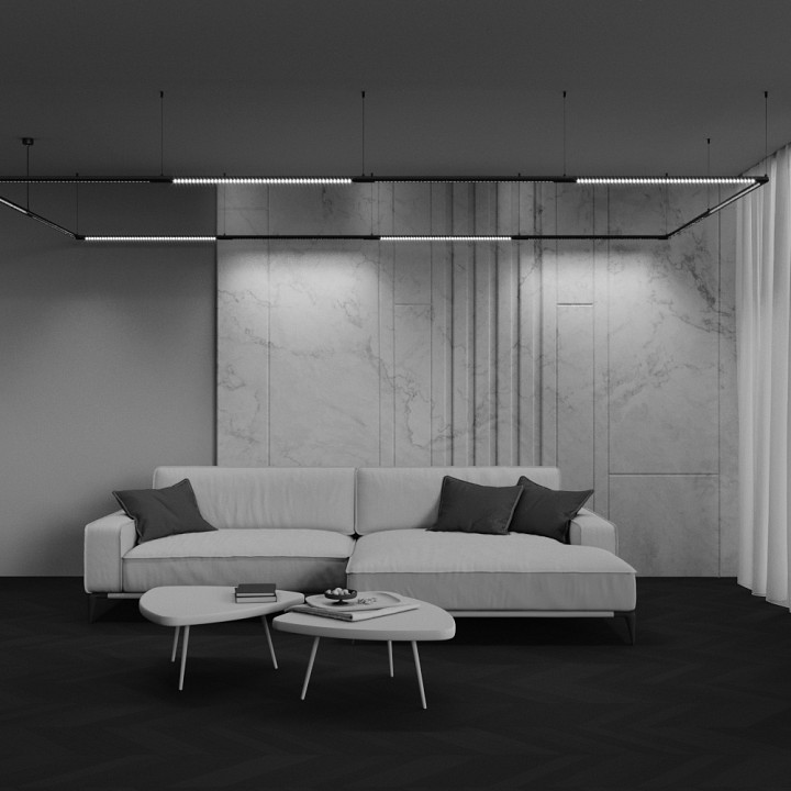 Модульный светильник maytoni points c149cl-l900-24w3k-b