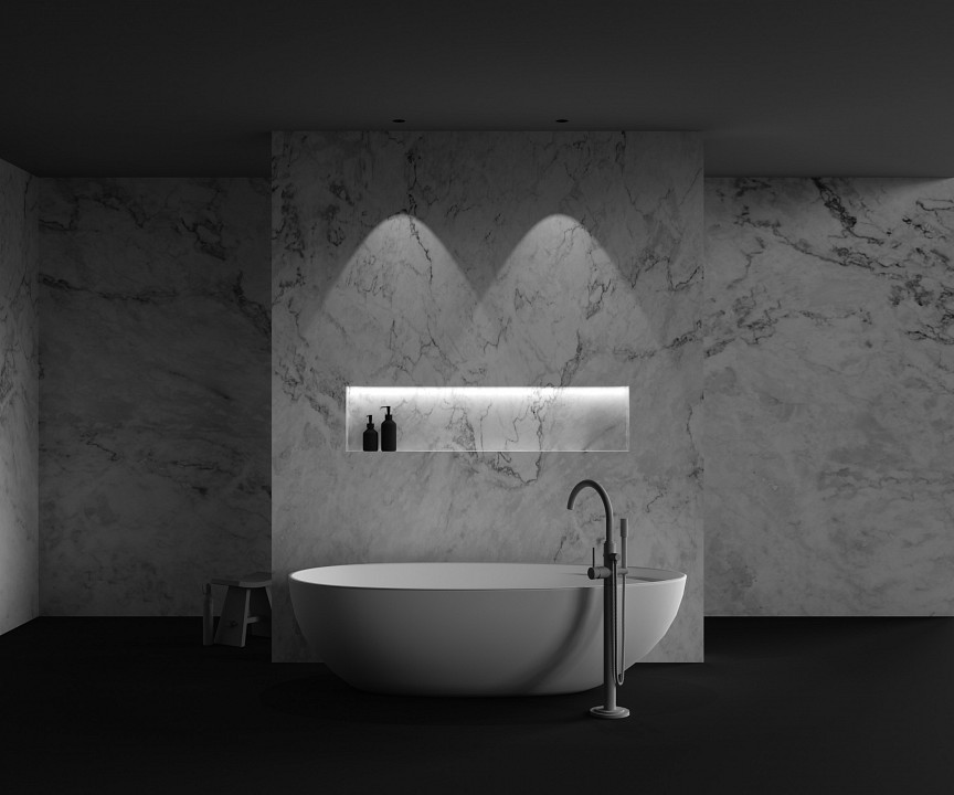 Встраиваемый светильник maytoni dip dl122-15w-2.7k-trs-b