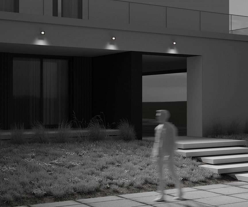 Настенно-потолочный прожектор maytoni flood fl001-l10b4k