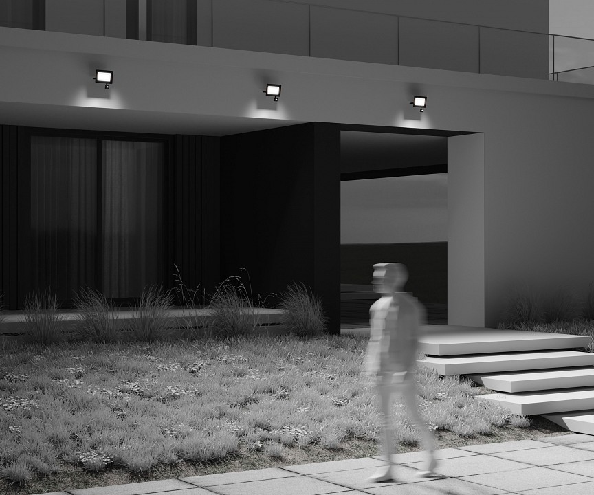 Настенно-потолочный прожектор maytoni flood fl001-l50b4ksr