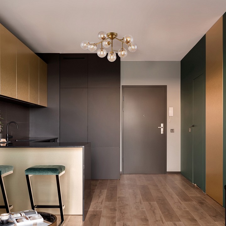Потолочная люстра maytoni dallas mod545pl-12g