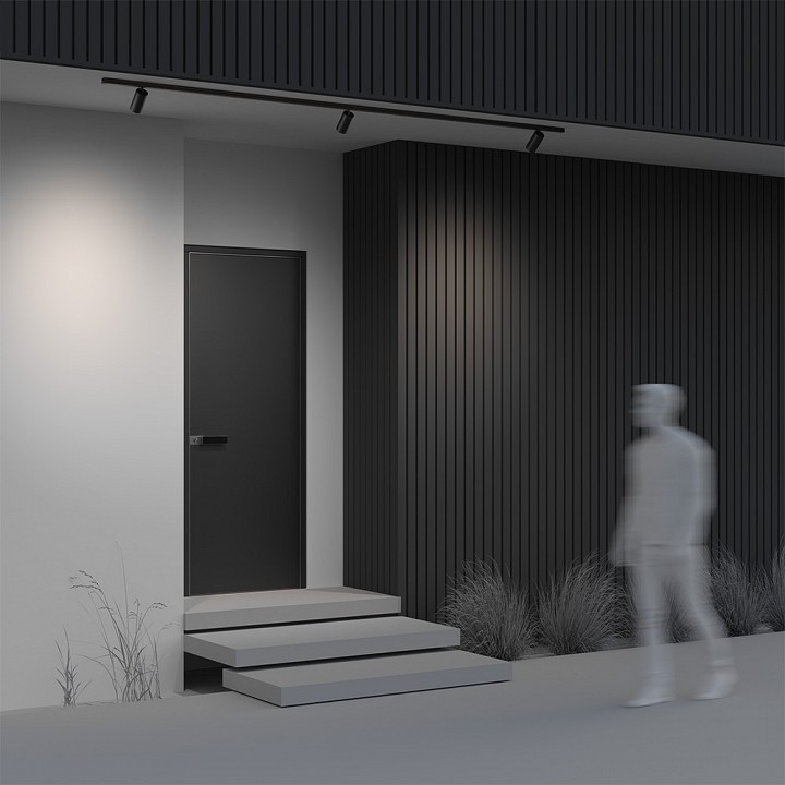 Светильник на штанге maytoni focus led o-tr02-1-s-20wb4k