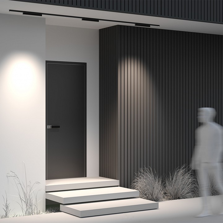 Накладной светильник maytoni points o-tr02-2-s-18wb4k