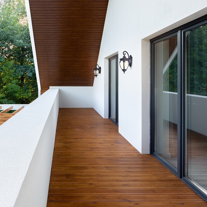 Светильник на штанге maytoni fleur o414wl-01bz