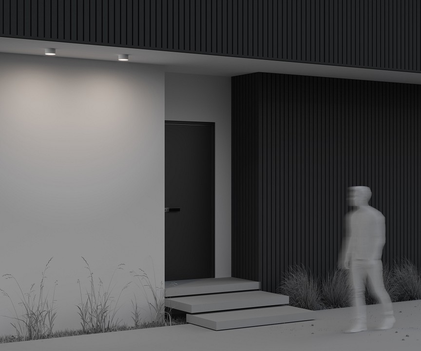 Накладной светильник maytoni zon ip o430cl-l15w4k